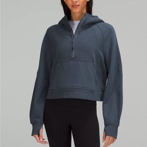NWOT LULULEMON OVERSIZED SCUBA - IRON BLUE - XL/XXL